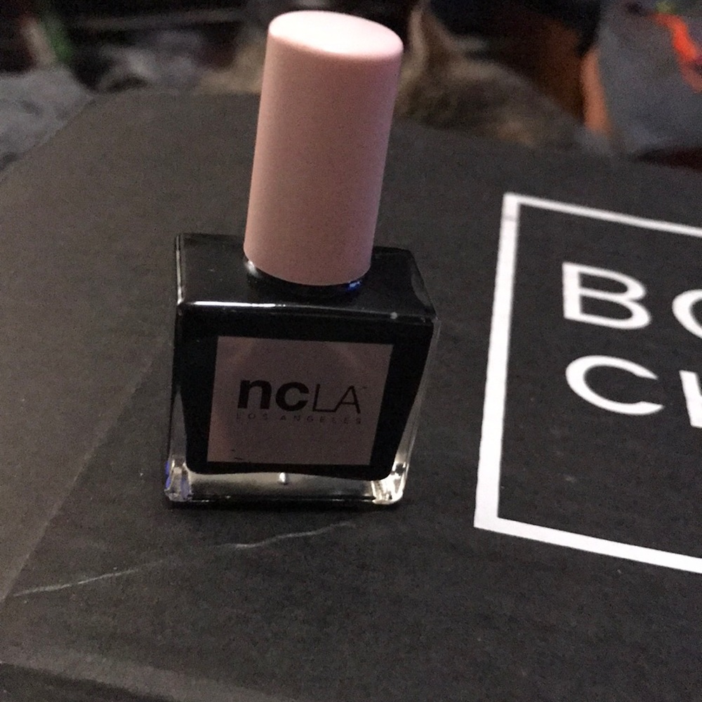 ncLA Nail Lacquer in Back to Black